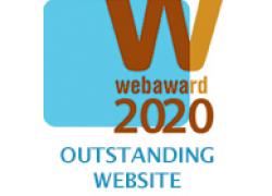 web award 2020 graphic